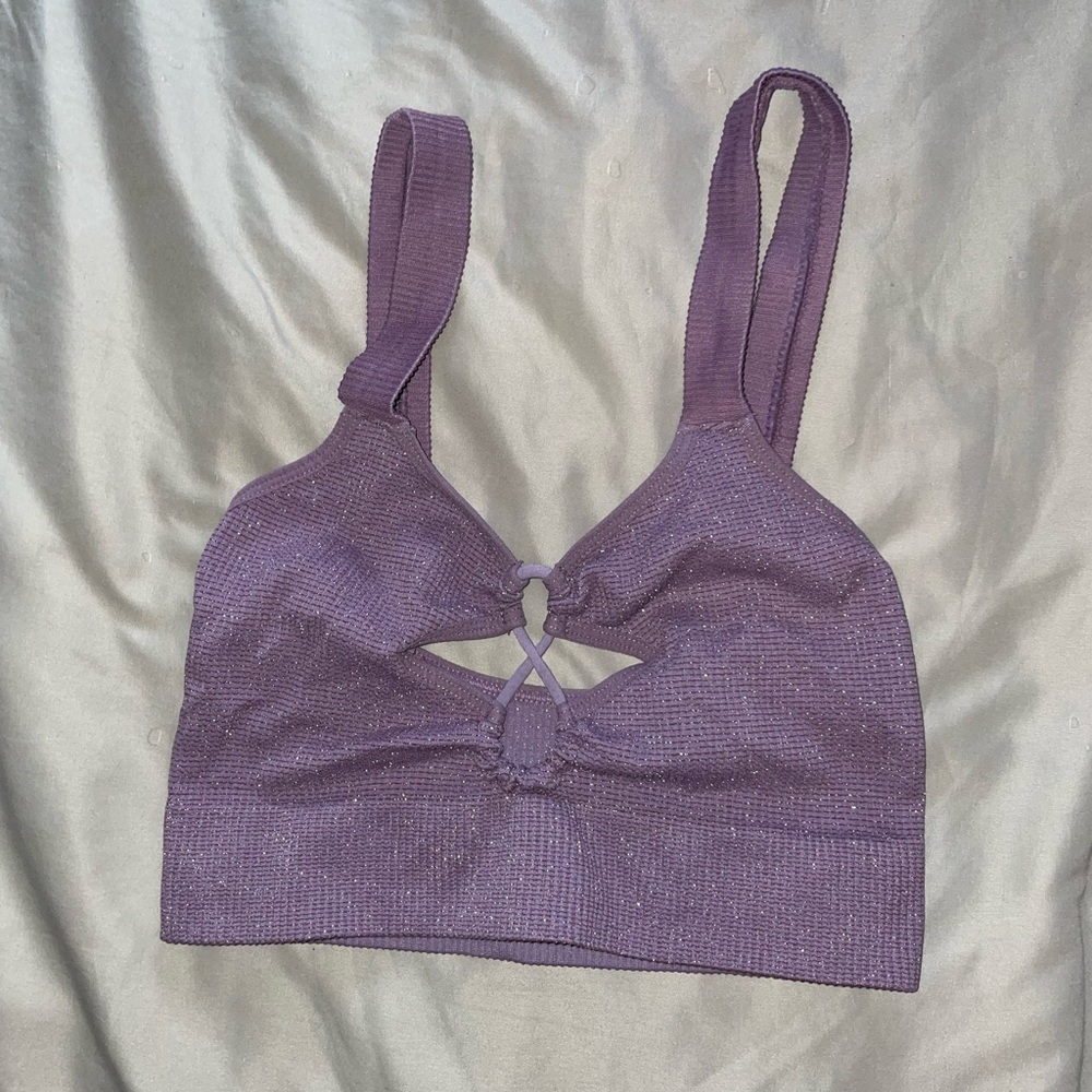 Urban Outfitters Purple Crop Top
